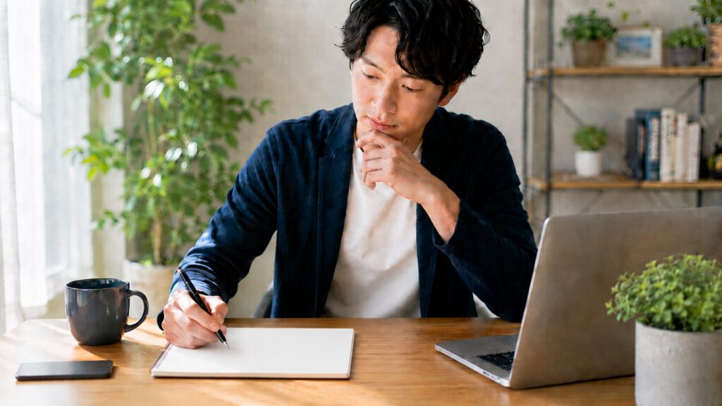 悩みの書き出し