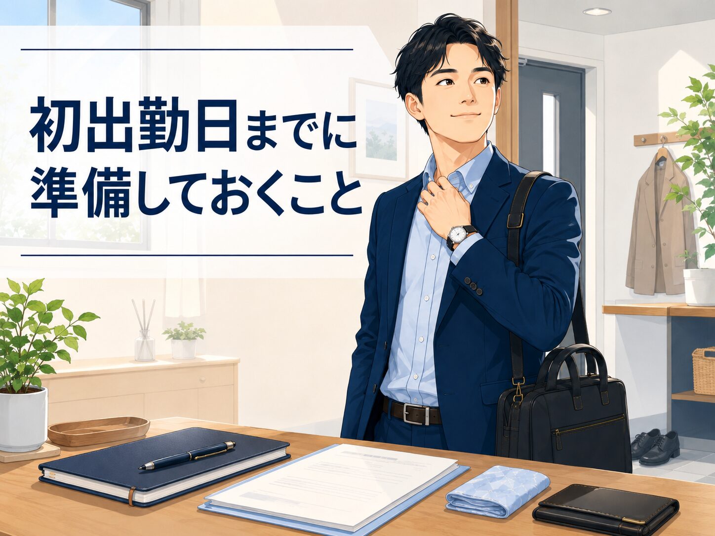 初出勤日までに確認すること
