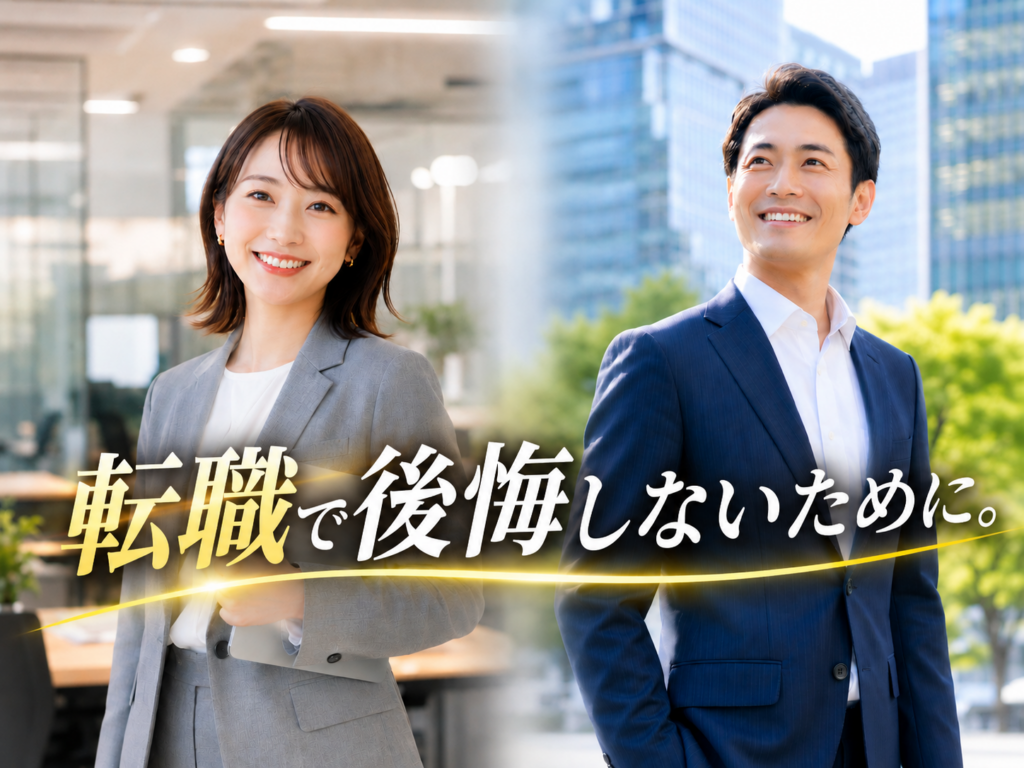 転職で後悔しないため
